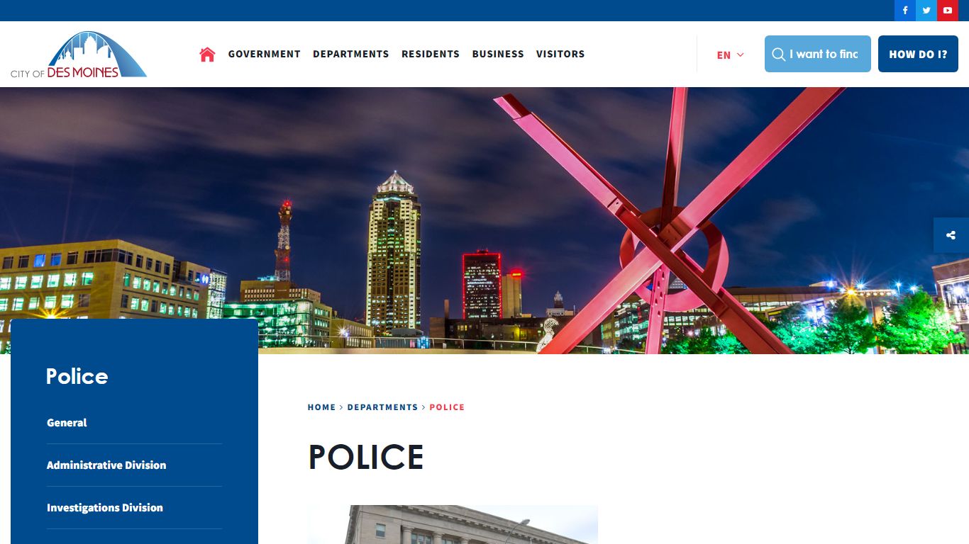 Des Moines Police Department DMPD - Home